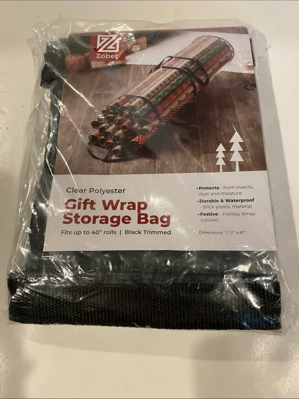 NIP Gift Wrap Storage Bag